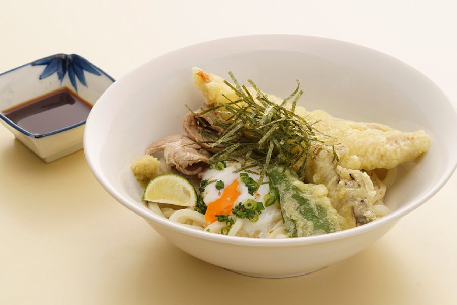生醤油ぶっかけうどん