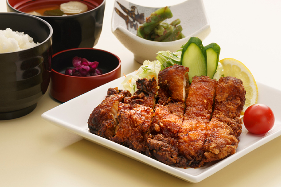山賊焼き定食