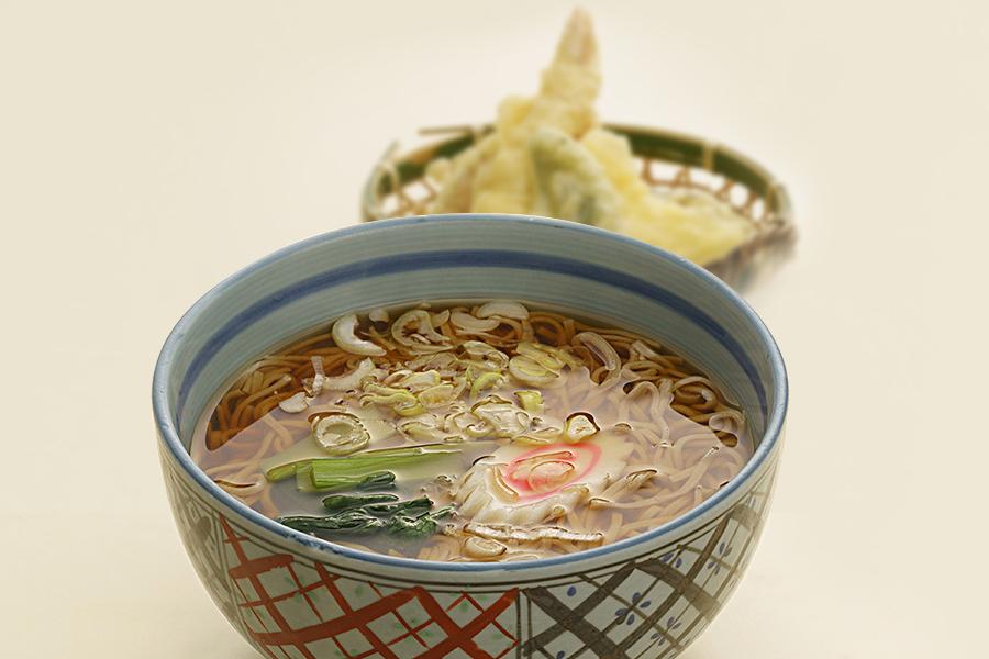 天ぷらそば
