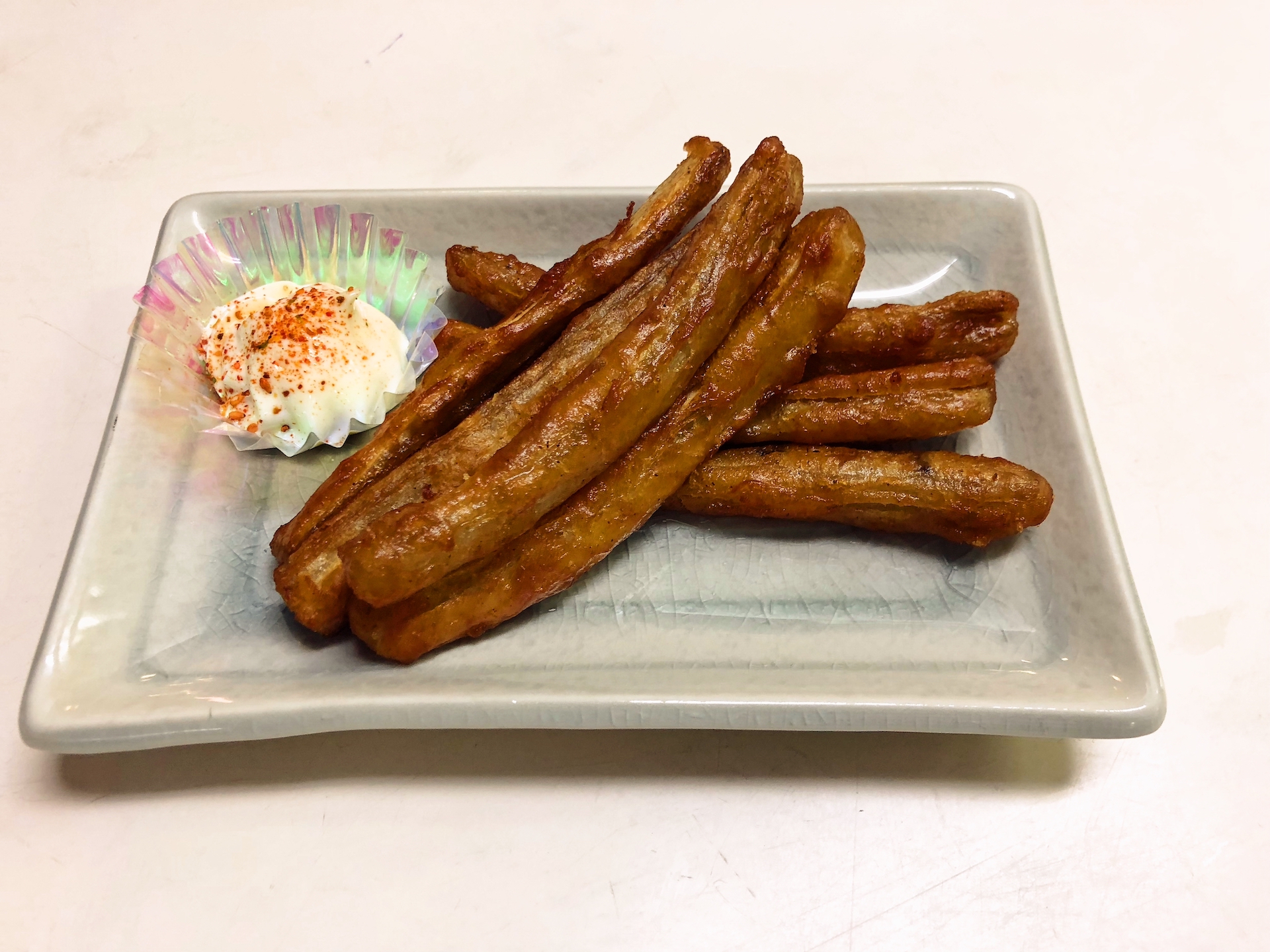 国産ゴボウのから揚げ