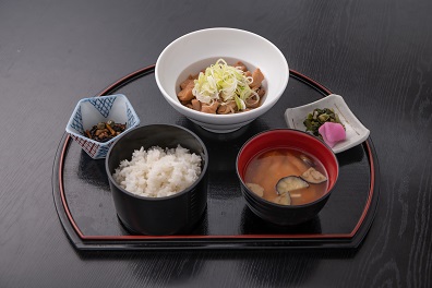 もつ煮定食